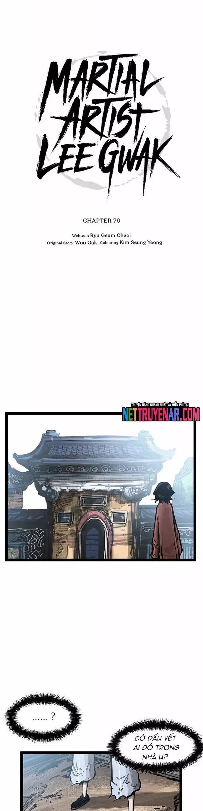 Võ Sĩ Lee Gwak Chapter 76 - 14