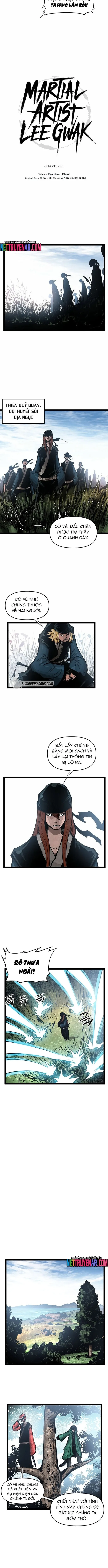 Võ Sĩ Lee Gwak Chapter 81 - 3