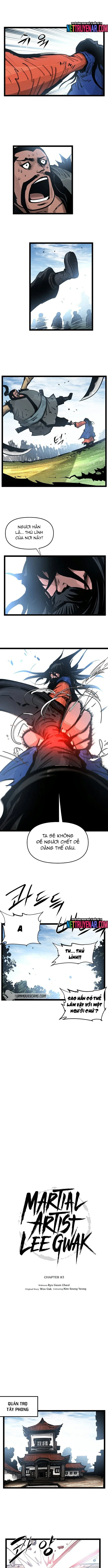 Võ Sĩ Lee Gwak Chapter 83 - 4