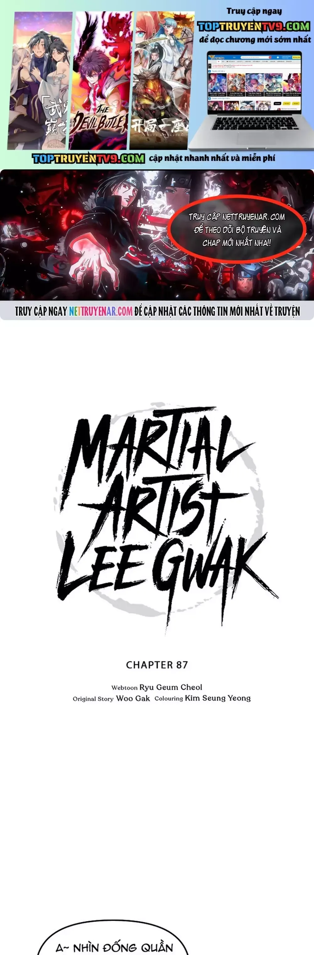 Võ Sĩ Lee Gwak Chapter 87 - 2