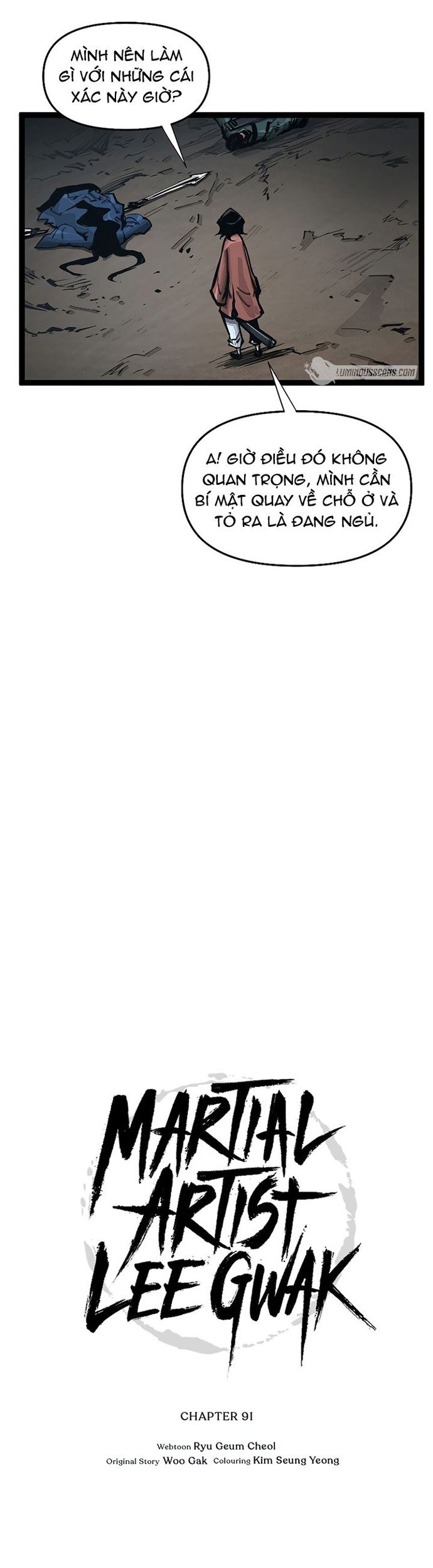 Võ Sĩ Lee Gwak Chapter 91 - 20