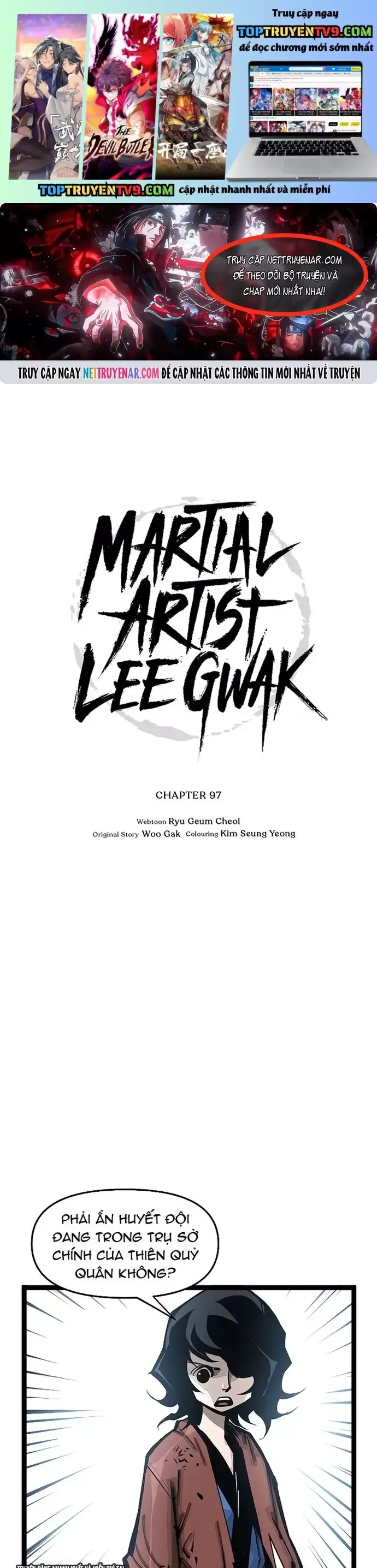 Võ Sĩ Lee Gwak Chapter 97 - 2