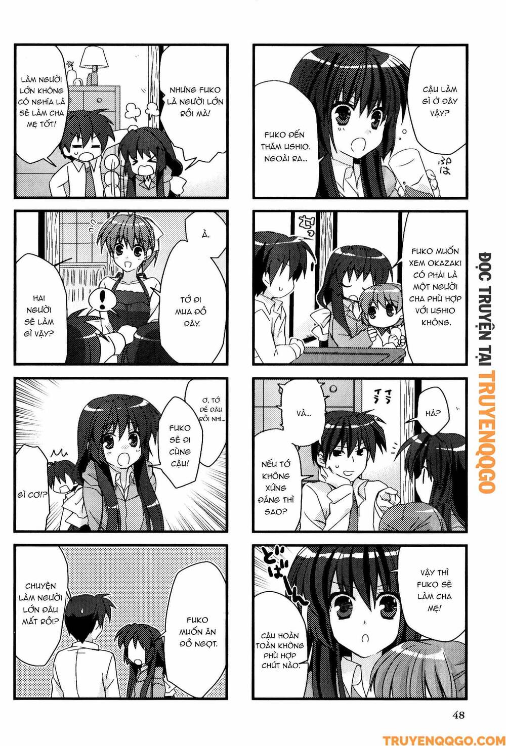 Clannad: Magic 4-Koma Chapter 117 - 3