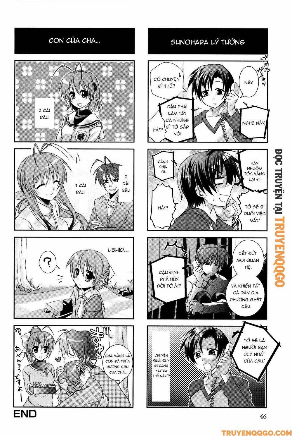 Clannad: Magic 4-Koma Chapter 116 - 7