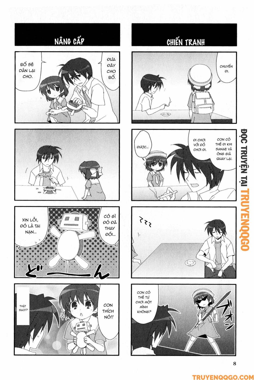 Clannad: Magic 4-Koma Chapter 128 - 3