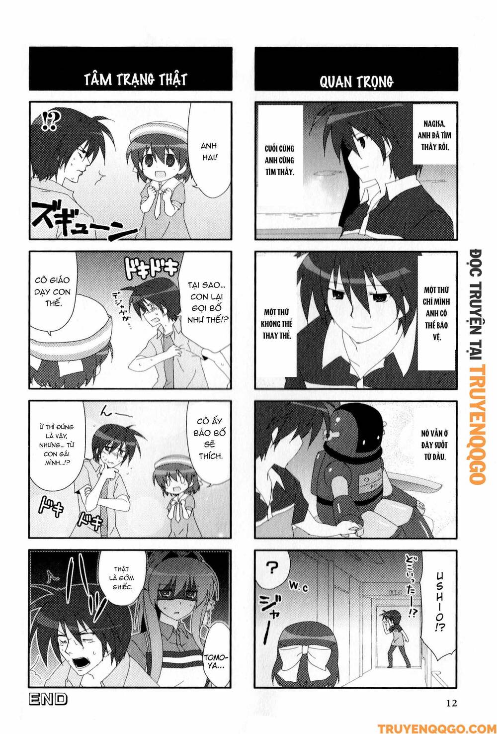 Clannad: Magic 4-Koma Chapter 128 - 7