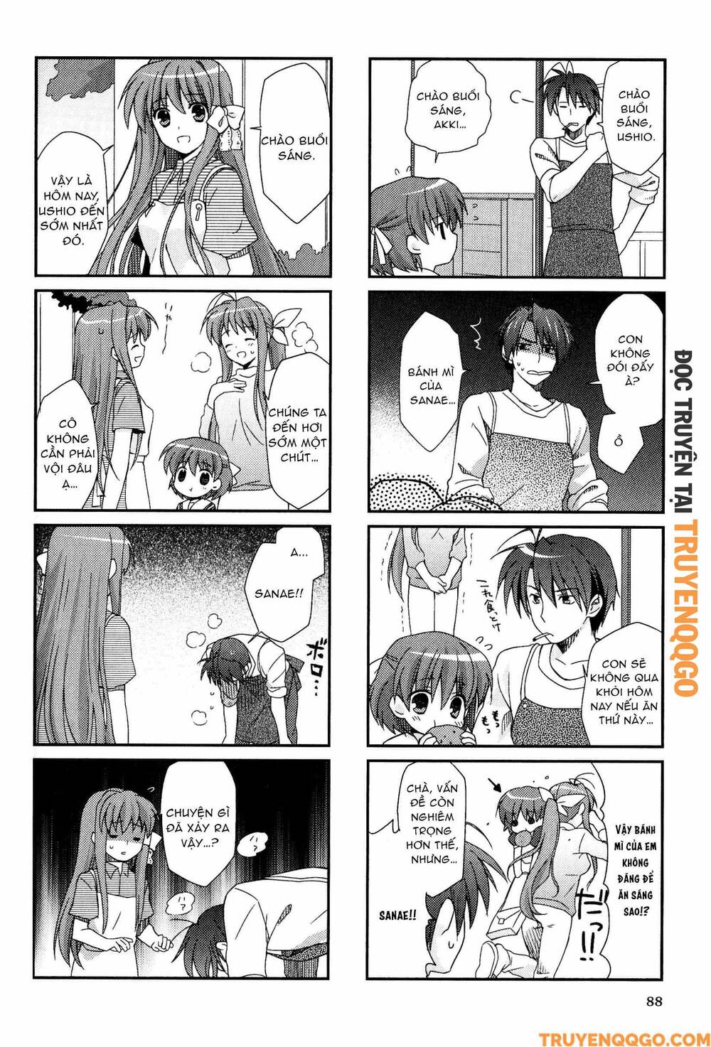 Clannad: Magic 4-Koma Chapter 159 - 3