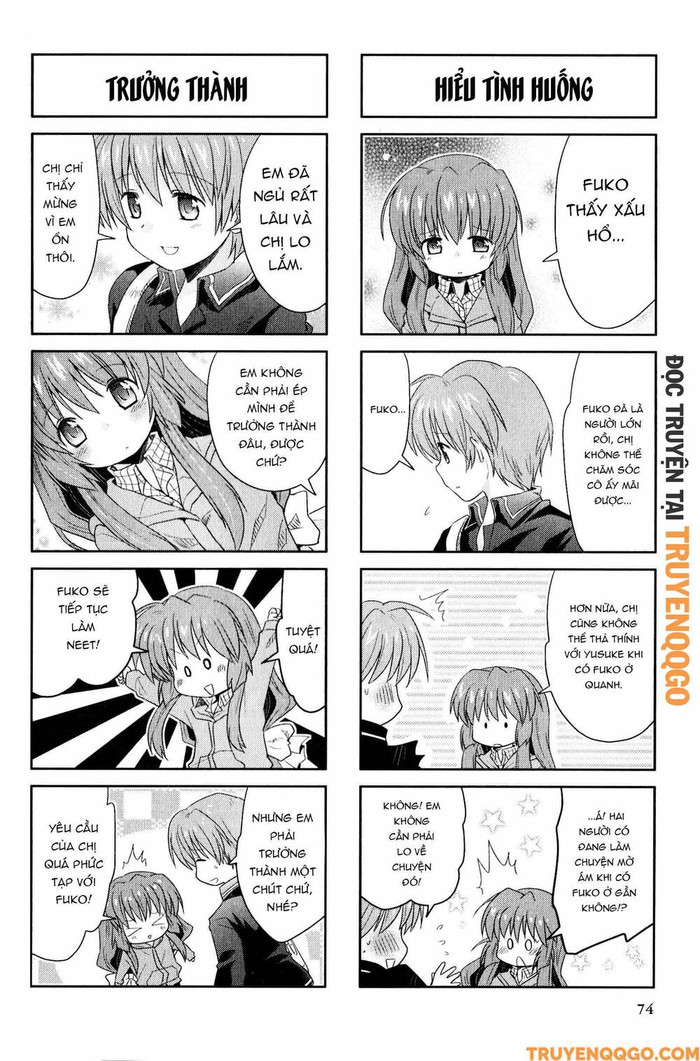 Clannad: Magic 4-Koma Chapter 156 - 7