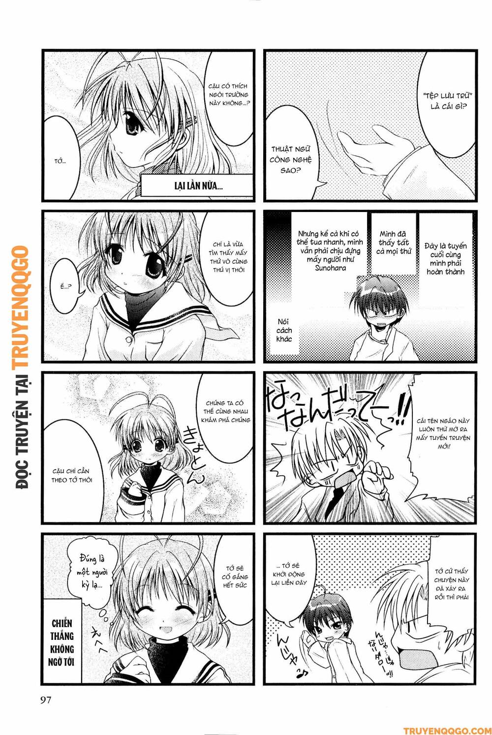 Clannad: Magic 4-Koma Chapter 17 - 4