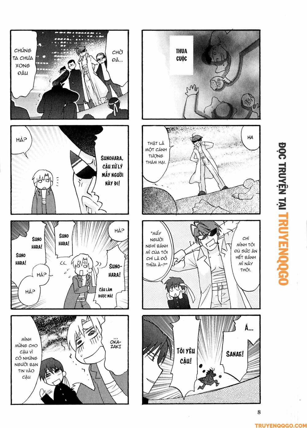 Clannad: Magic 4-Koma Chapter 19 - 9