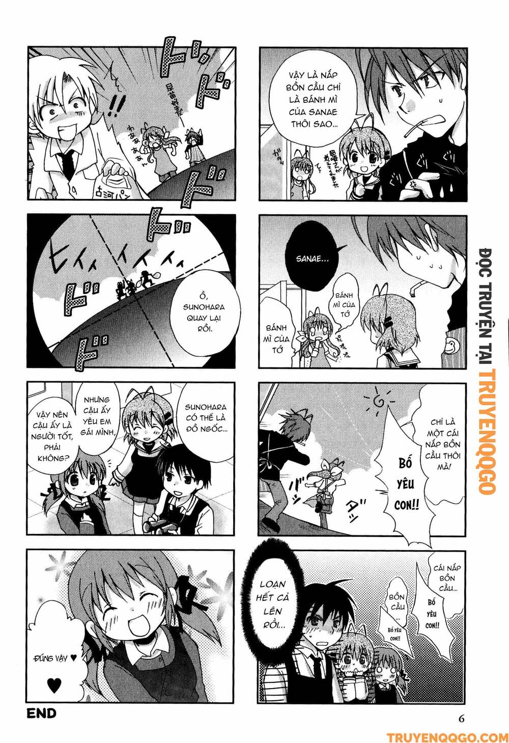 Clannad: Magic 4-Koma Chapter 37 - 5