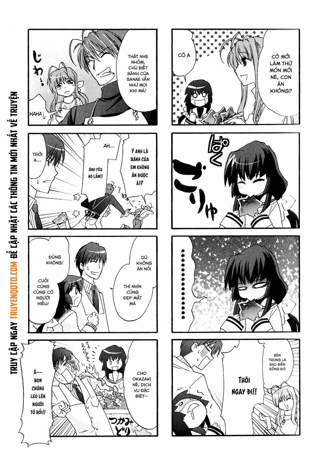 Clannad: Magic 4-Koma Chapter 4 - 4