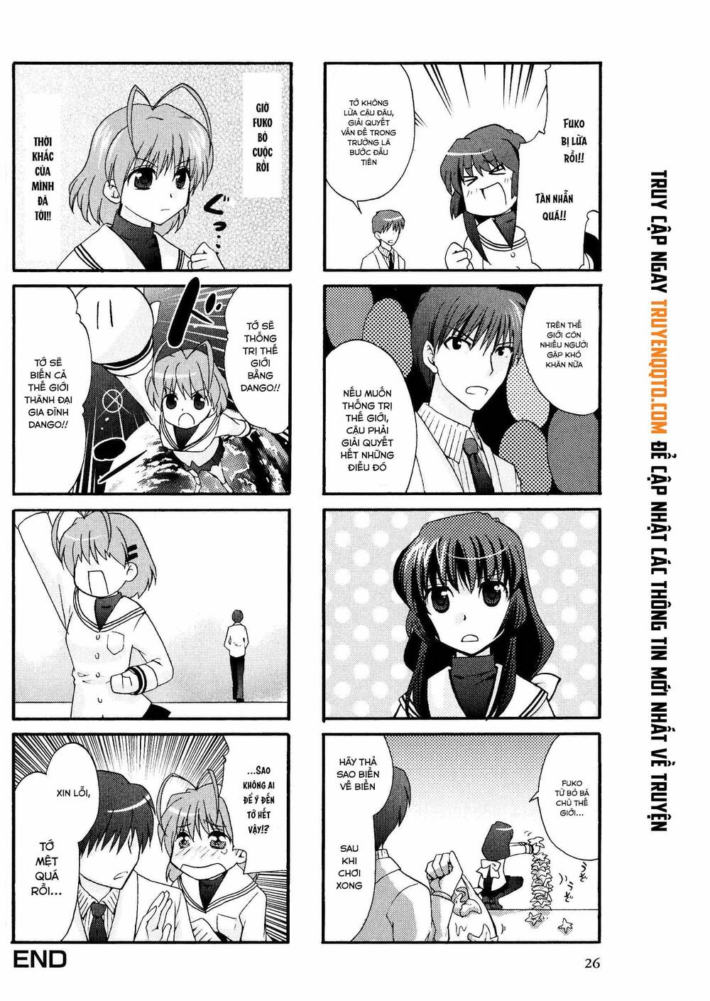 Clannad: Magic 4-Koma Chapter 4 - 9