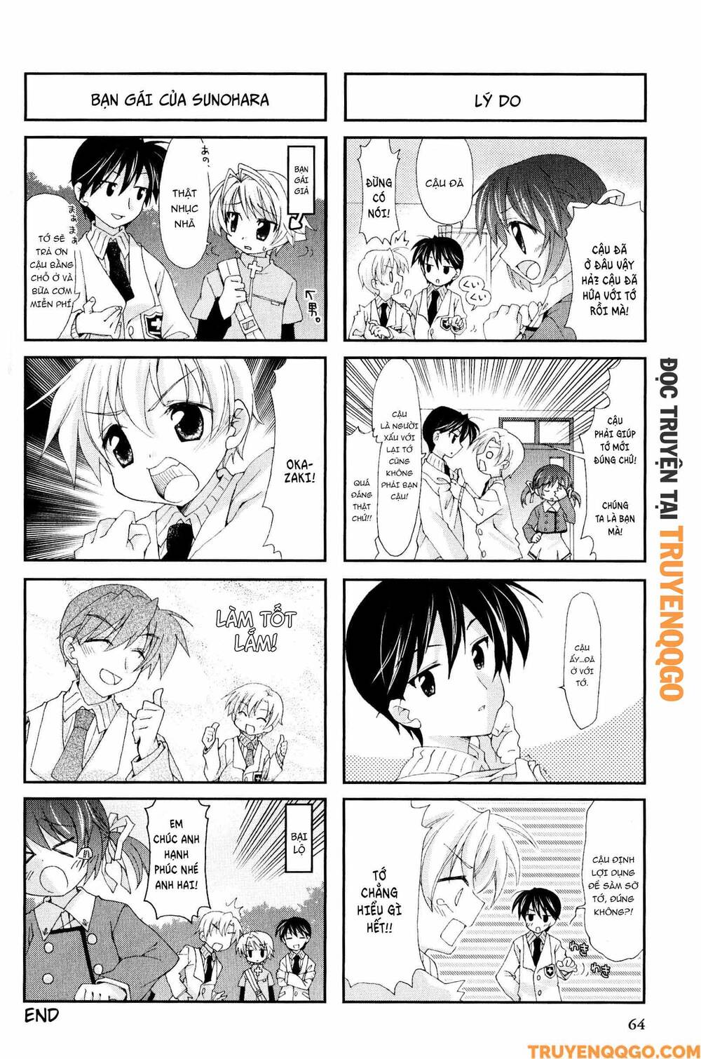 Clannad: Magic 4-Koma Chapter 47 - 7