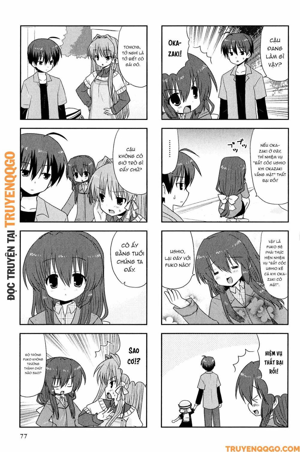 Clannad: Magic 4-Koma Chapter 86 - 4