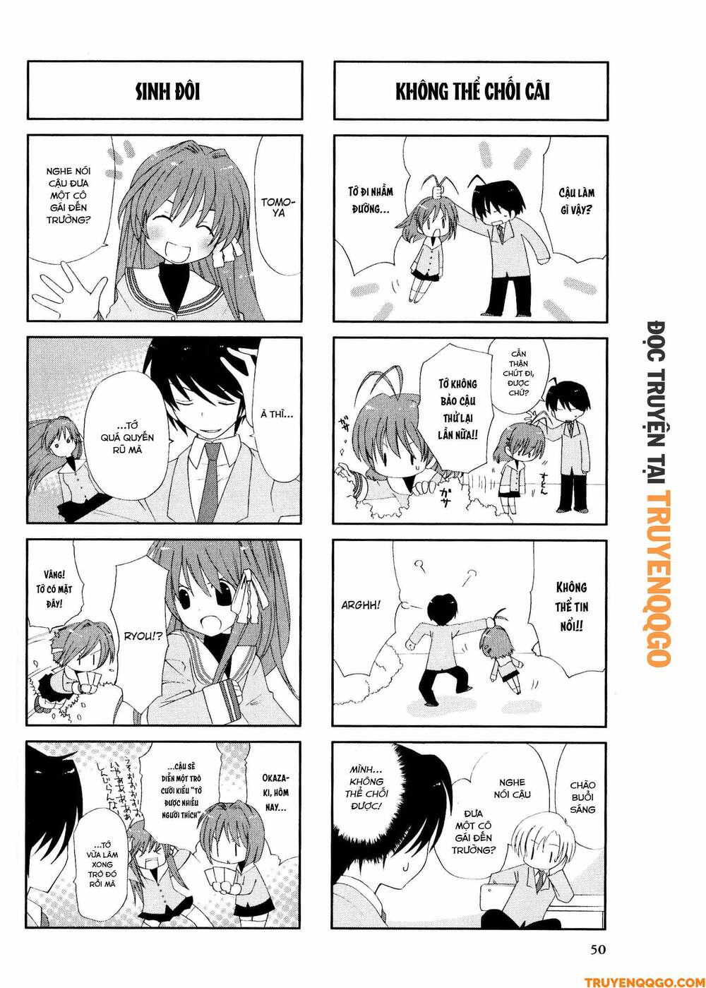 Clannad: Magic 4-Koma Chapter 9 - 3