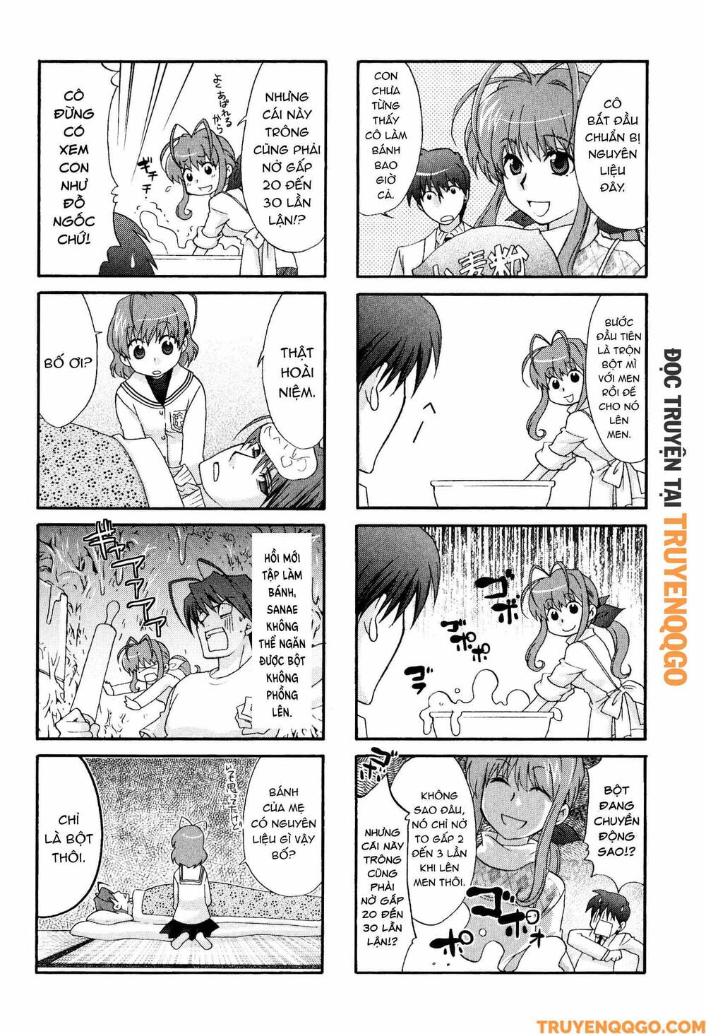 Clannad: Magic 4-Koma Chapter 93 - 3