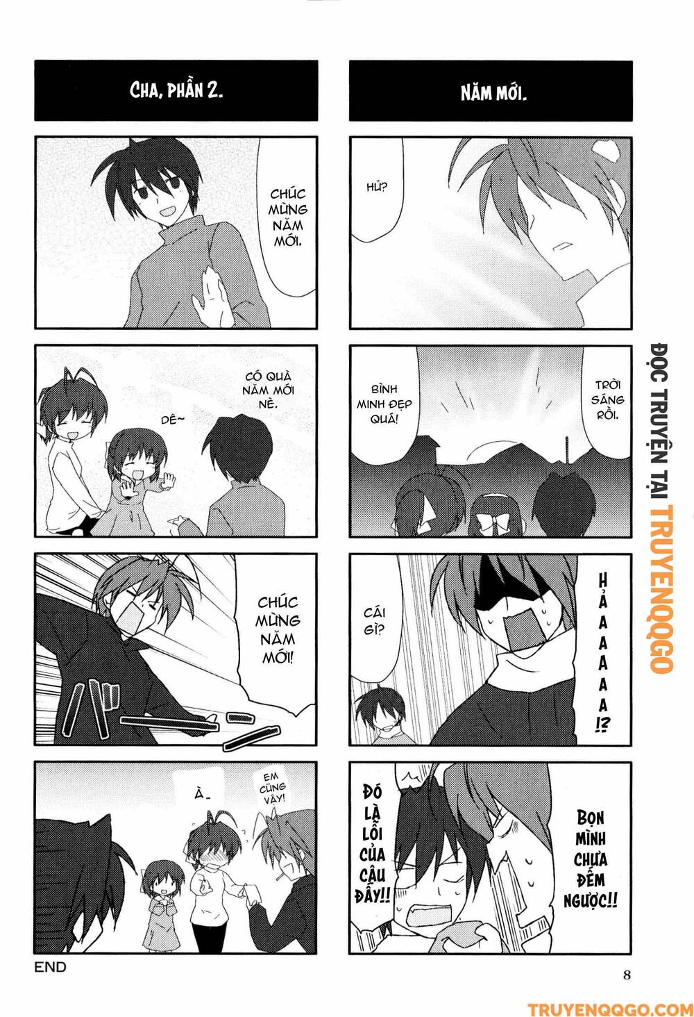 Clannad: Magic 4-Koma Chapter 92 - 9