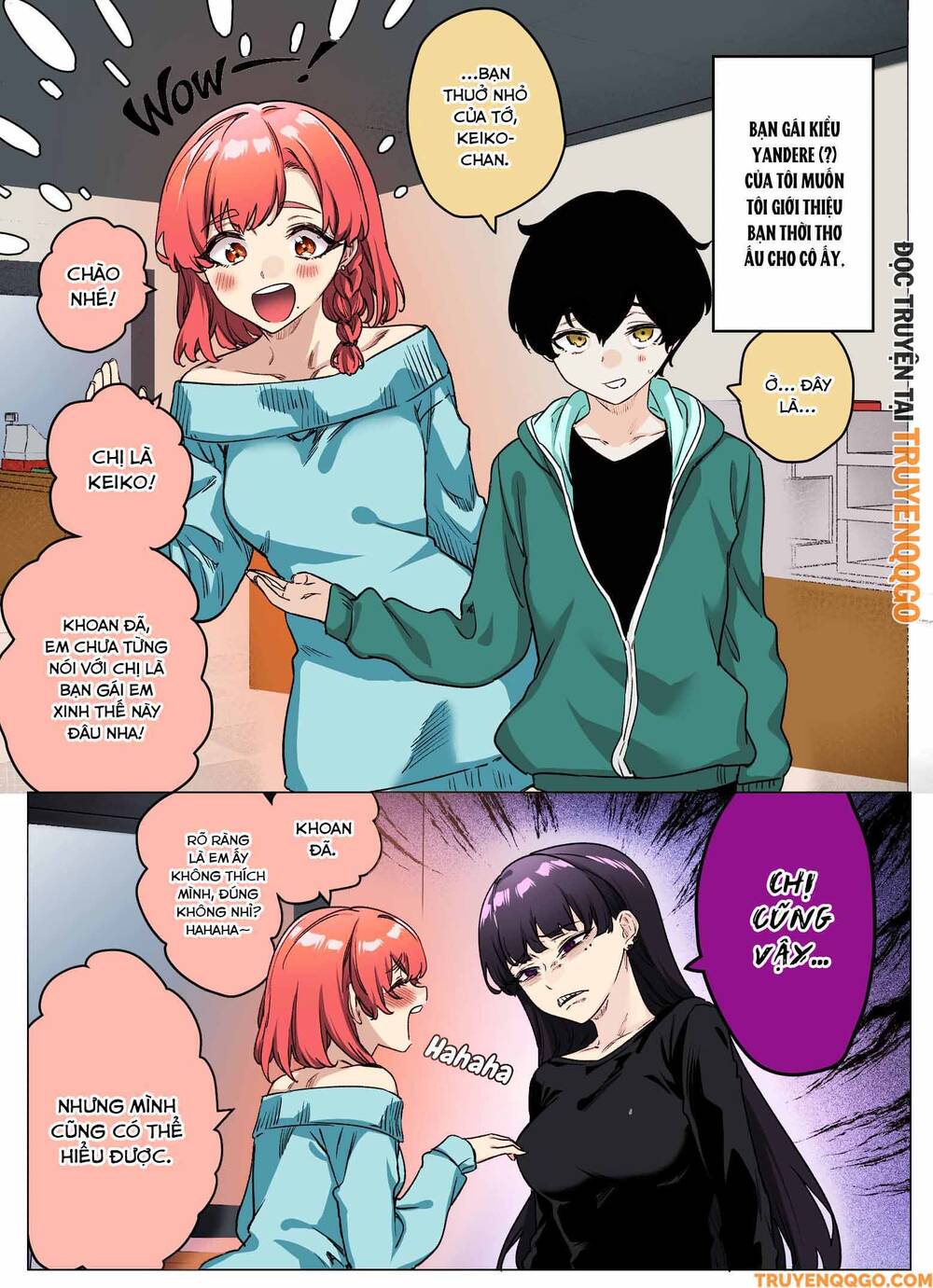 I Thought She Was A Yandere, But Apparently She's Even Worse (Fan Colored) Chapter 33 - 3