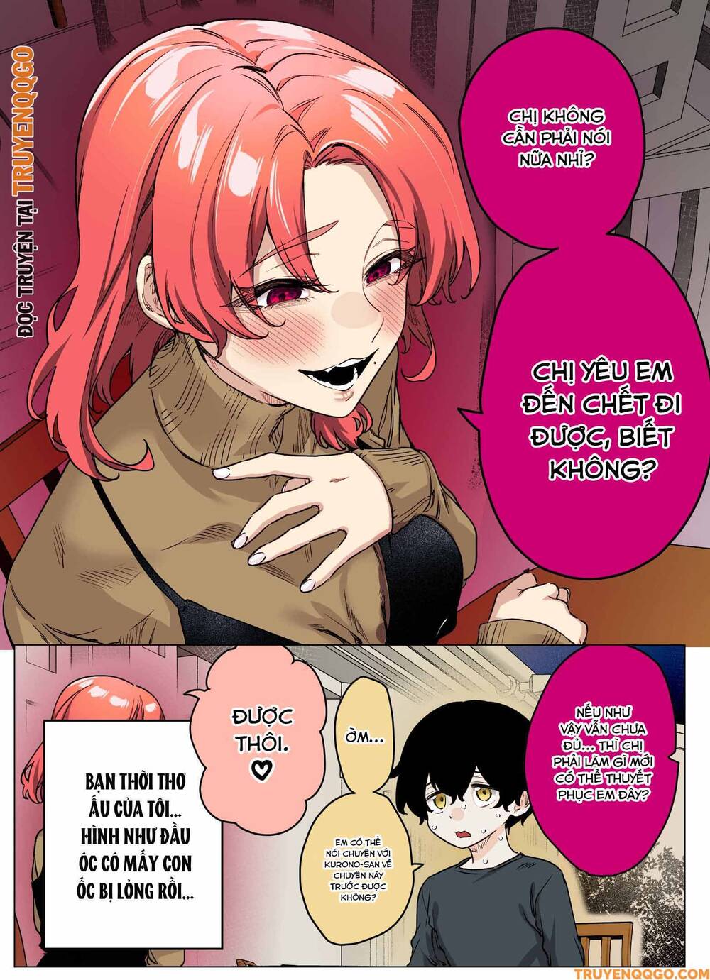 I Thought She Was A Yandere, But Apparently She's Even Worse (Fan Colored) Chapter 36 - 4