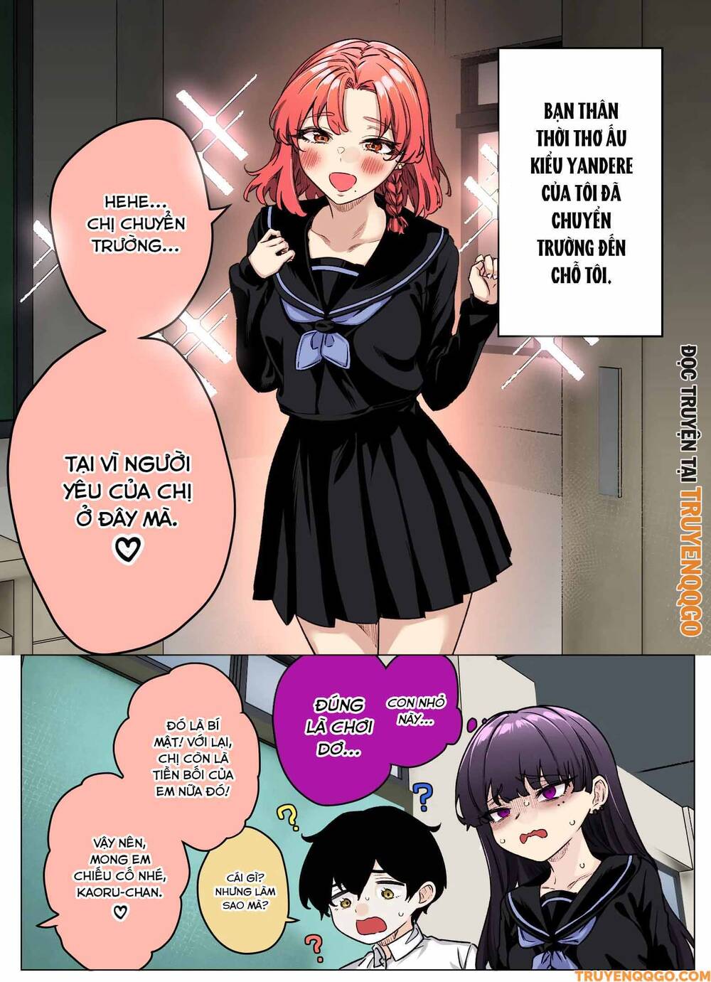 I Thought She Was A Yandere, But Apparently She's Even Worse (Fan Colored) Chapter 38 - 3
