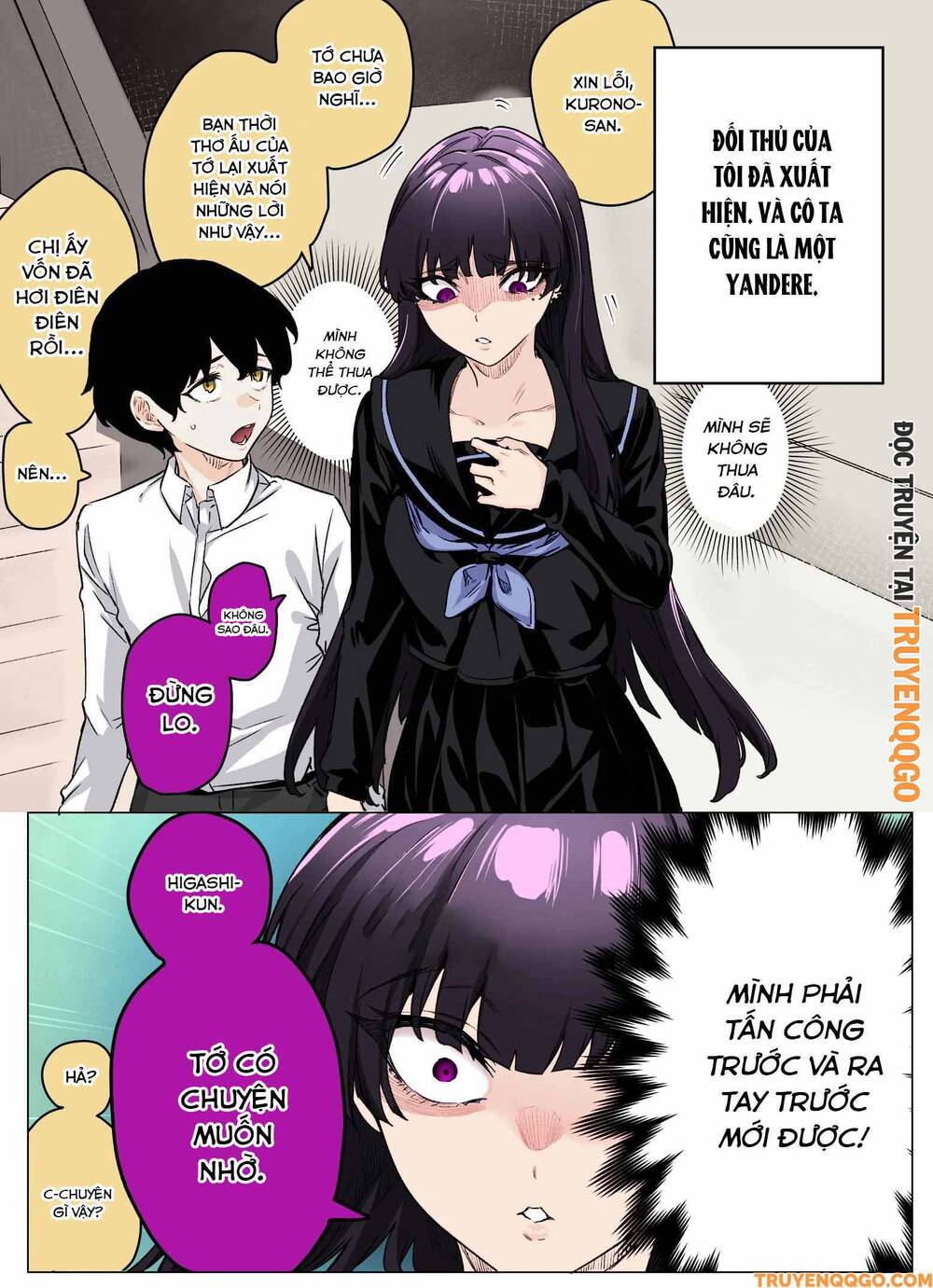 I Thought She Was A Yandere, But Apparently She's Even Worse (Fan Colored) Chapter 40 - 3