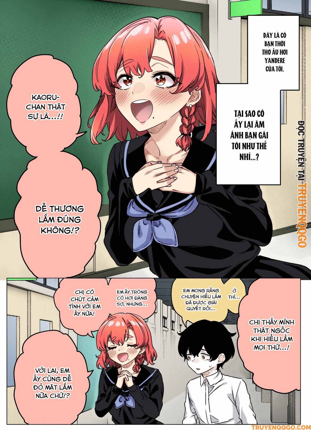 I Thought She Was A Yandere, But Apparently She's Even Worse (Fan Colored) Chapter 46 - 3