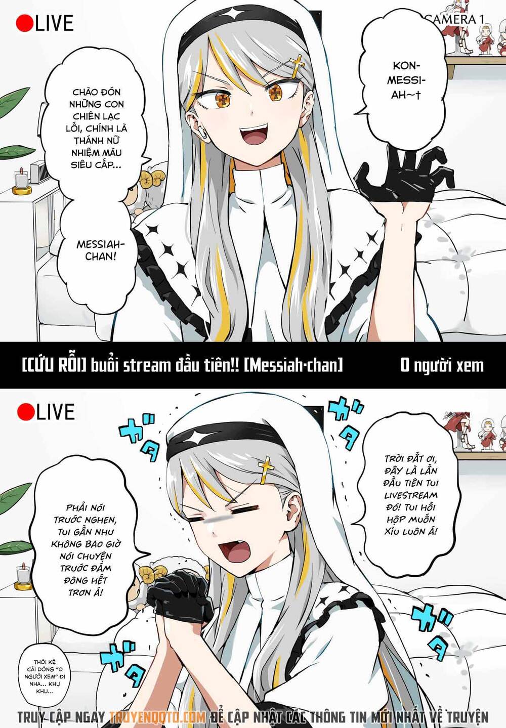 Vtuber Savior ✟ Messiah-Chan Chapter 1 - 3