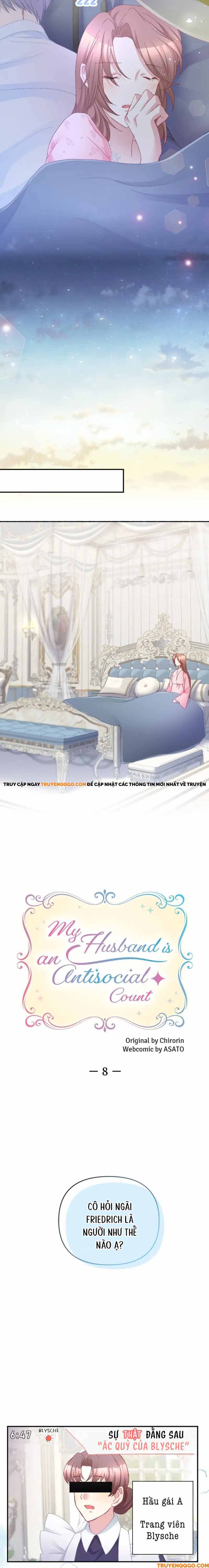 My Husband Is An Antisocial Count Chapter 8 - Trang 2