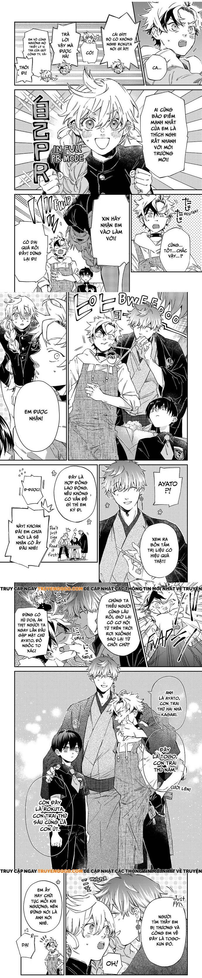 Gia Đình Quái Vật Kagari Chapter 1 - 7