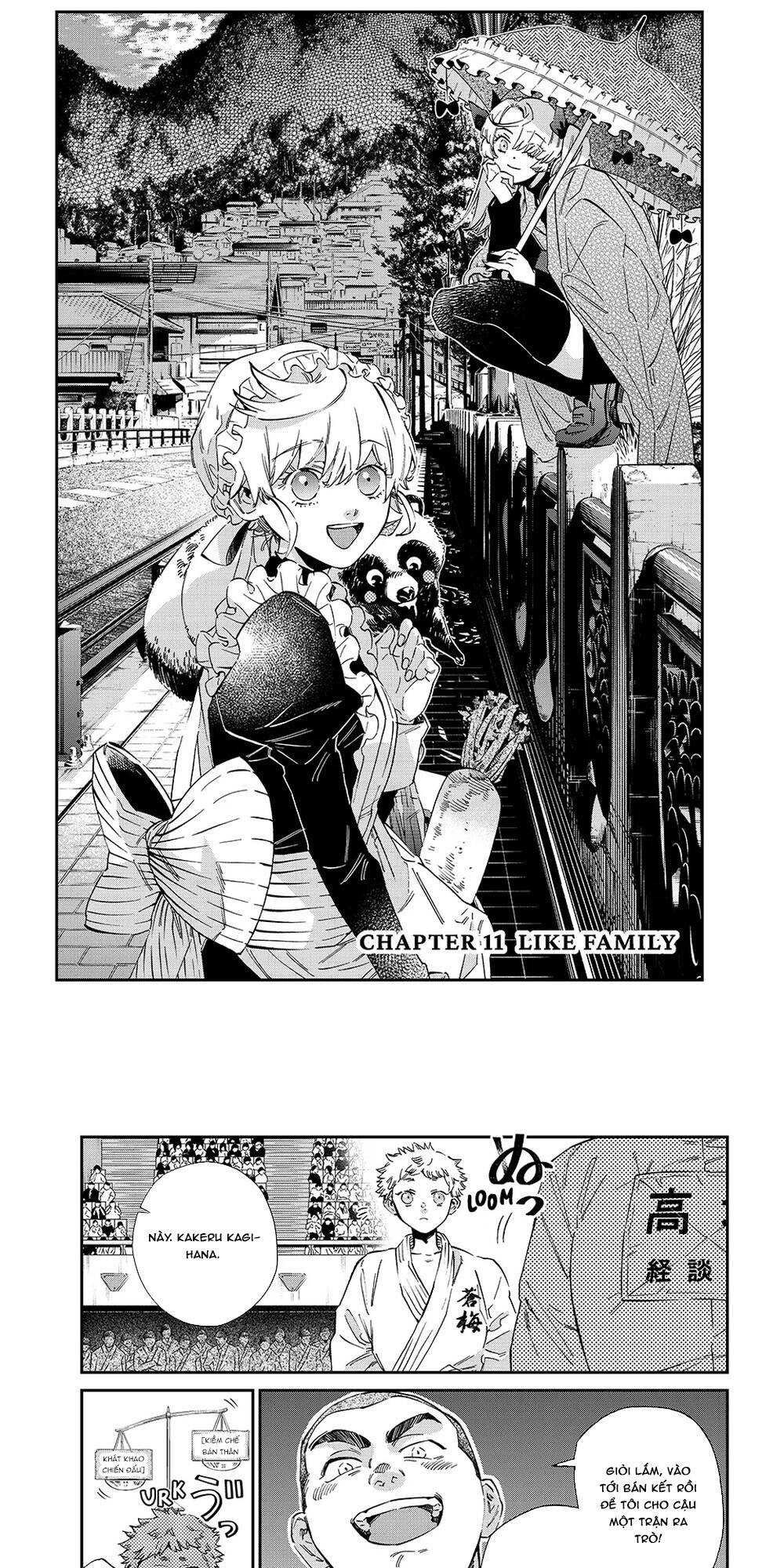 Gia Đình Quái Vật Kagari Chapter 11 - 1