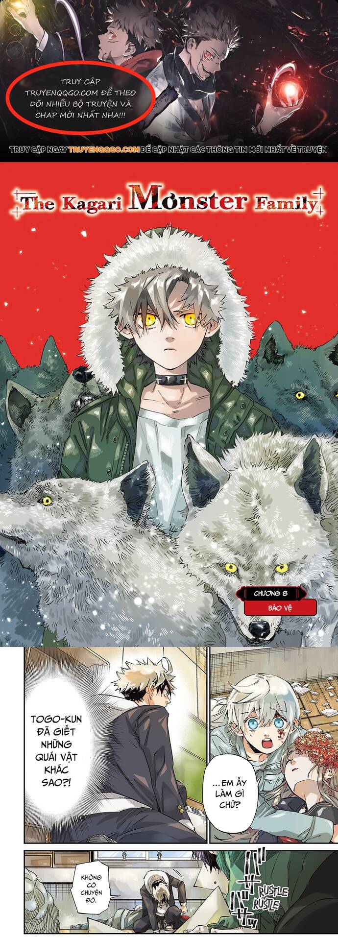 Gia Đình Quái Vật Kagari Chapter 8 - 1