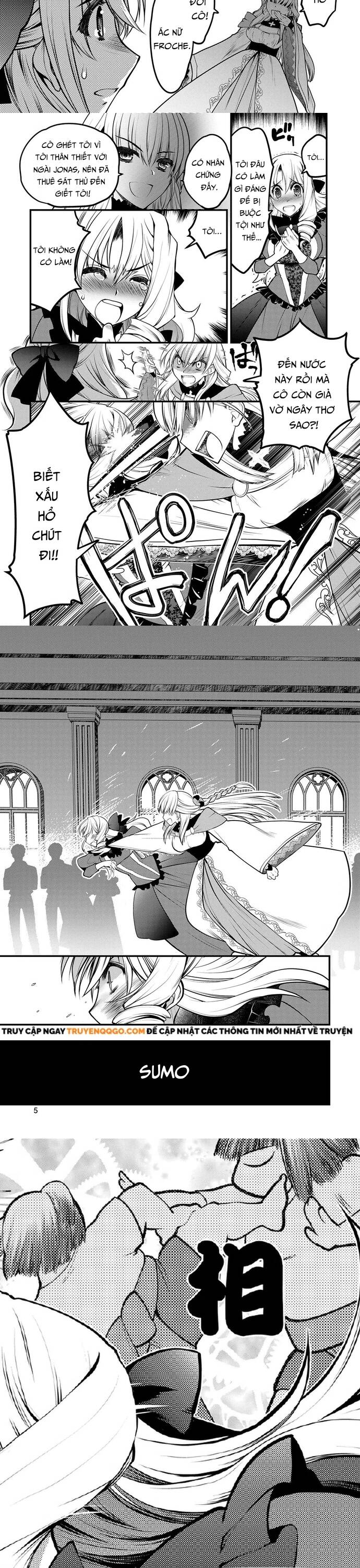 Oozumou Reijou ~Seijo Ni Hirateuchi Wo Kuratta Shunkan Sumou Budatta Zense Wo Omoidashita Akuyaku Reijou No Watashi Wa Sute Neko Ouji Ni Chanko Wo Furumaitai Haadosukoidosukoi~ Chapter 1 - 3