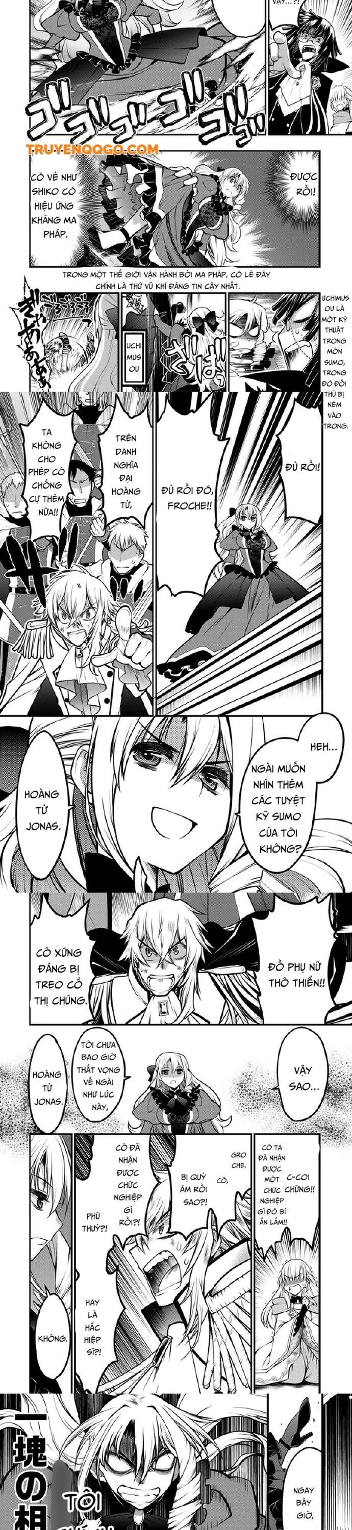 Oozumou Reijou ~Seijo Ni Hirateuchi Wo Kuratta Shunkan Sumou Budatta Zense Wo Omoidashita Akuyaku Reijou No Watashi Wa Sute Neko Ouji Ni Chanko Wo Furumaitai Haadosukoidosukoi~ Chapter 1 - 11