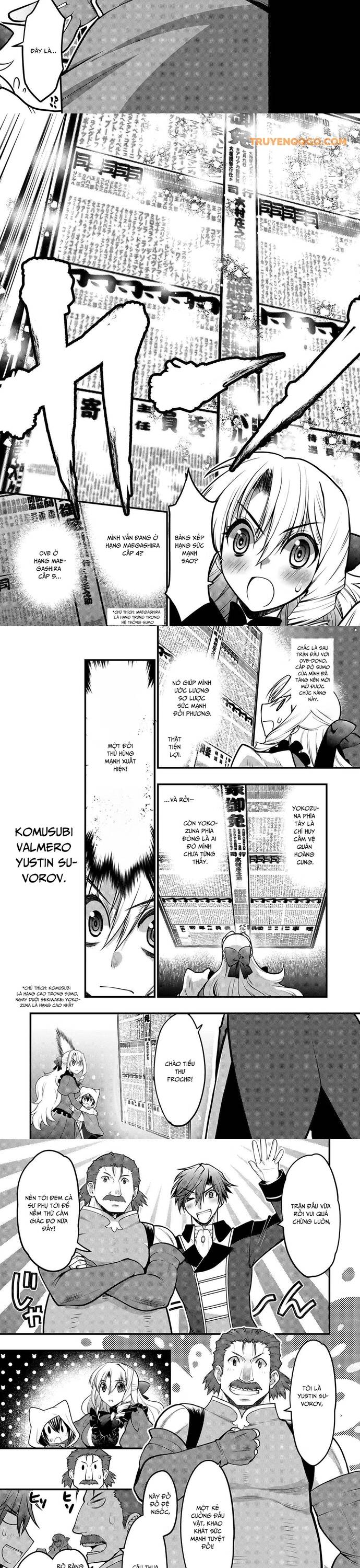 Oozumou Reijou ~Seijo Ni Hirateuchi Wo Kuratta Shunkan Sumou Budatta Zense Wo Omoidashita Akuyaku Reijou No Watashi Wa Sute Neko Ouji Ni Chanko Wo Furumaitai Haadosukoidosukoi~ Chapter 3 - 3