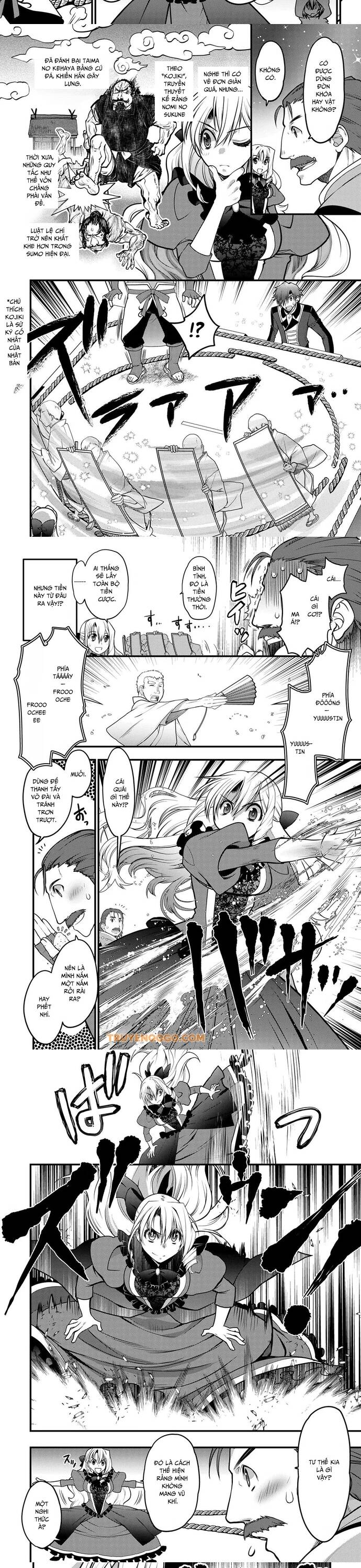 Oozumou Reijou ~Seijo Ni Hirateuchi Wo Kuratta Shunkan Sumou Budatta Zense Wo Omoidashita Akuyaku Reijou No Watashi Wa Sute Neko Ouji Ni Chanko Wo Furumaitai Haadosukoidosukoi~ Chapter 3 - 6