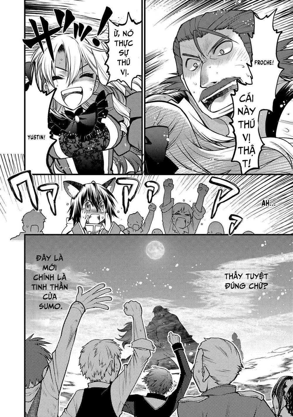 Oozumou Reijou ~Seijo Ni Hirateuchi Wo Kuratta Shunkan Sumou Budatta Zense Wo Omoidashita Akuyaku Reijou No Watashi Wa Sute Neko Ouji Ni Chanko Wo Furumaitai Haadosukoidosukoi~ Chapter 4 - 8