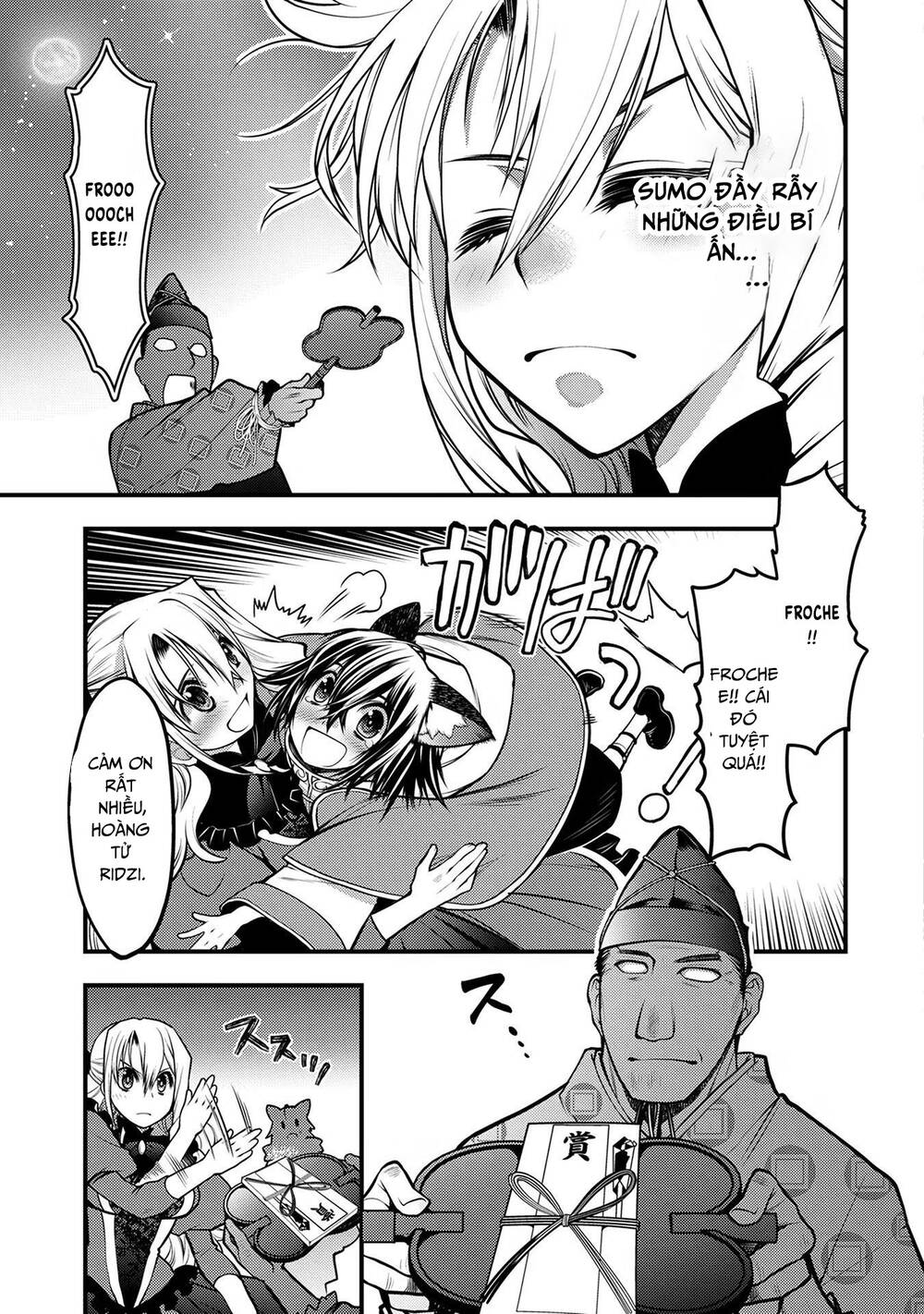 Oozumou Reijou ~Seijo Ni Hirateuchi Wo Kuratta Shunkan Sumou Budatta Zense Wo Omoidashita Akuyaku Reijou No Watashi Wa Sute Neko Ouji Ni Chanko Wo Furumaitai Haadosukoidosukoi~ Chapter 4 - 17