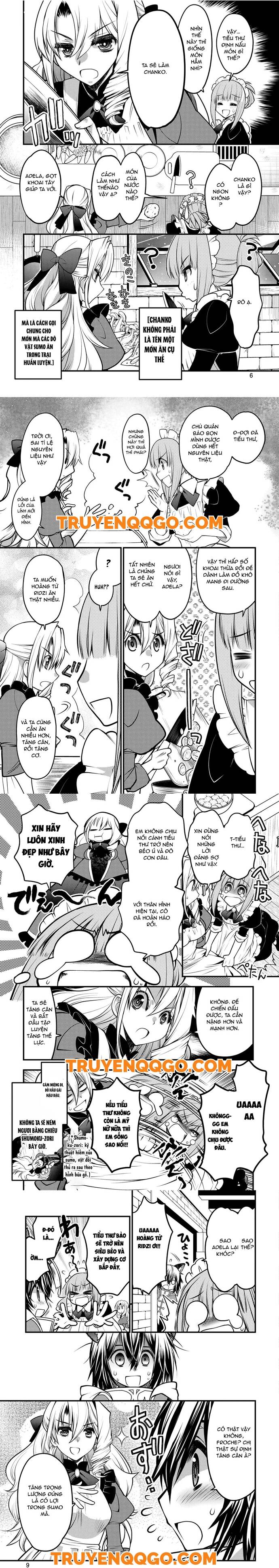 Oozumou Reijou ~Seijo Ni Hirateuchi Wo Kuratta Shunkan Sumou Budatta Zense Wo Omoidashita Akuyaku Reijou No Watashi Wa Sute Neko Ouji Ni Chanko Wo Furumaitai Haadosukoidosukoi~ Chapter 5 - 3