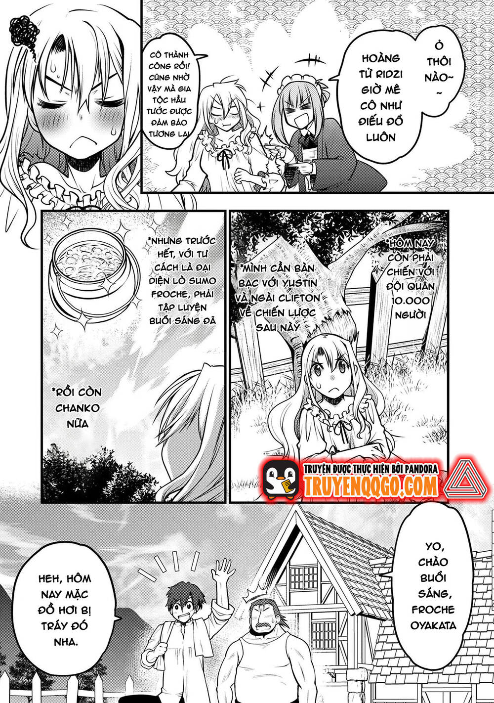 Oozumou Reijou ~Seijo Ni Hirateuchi Wo Kuratta Shunkan Sumou Budatta Zense Wo Omoidashita Akuyaku Reijou No Watashi Wa Sute Neko Ouji Ni Chanko Wo Furumaitai Haadosukoidosukoi~ Chapter 6 - 8