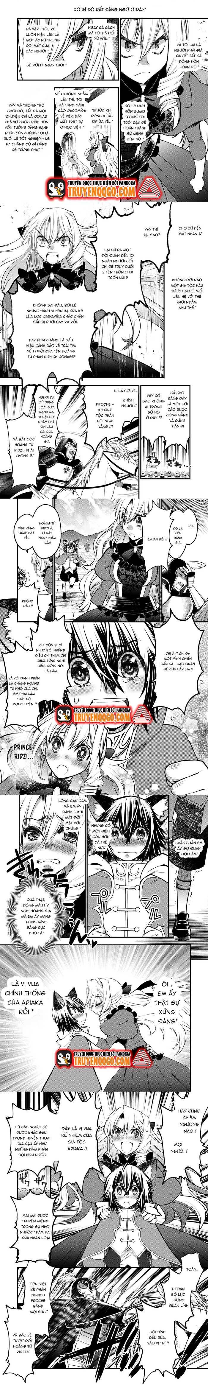 Oozumou Reijou ~Seijo Ni Hirateuchi Wo Kuratta Shunkan Sumou Budatta Zense Wo Omoidashita Akuyaku Reijou No Watashi Wa Sute Neko Ouji Ni Chanko Wo Furumaitai Haadosukoidosukoi~ Chapter 7 - 3