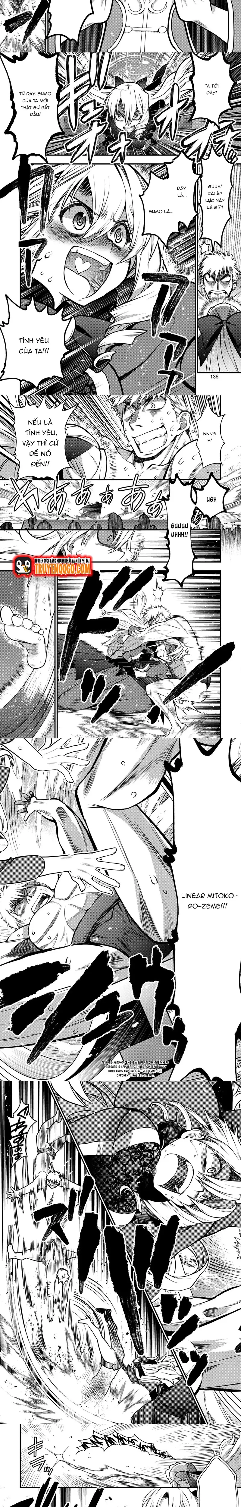 Oozumou Reijou ~Seijo Ni Hirateuchi Wo Kuratta Shunkan Sumou Budatta Zense Wo Omoidashita Akuyaku Reijou No Watashi Wa Sute Neko Ouji Ni Chanko Wo Furumaitai Haadosukoidosukoi~ Chapter 8 - 4