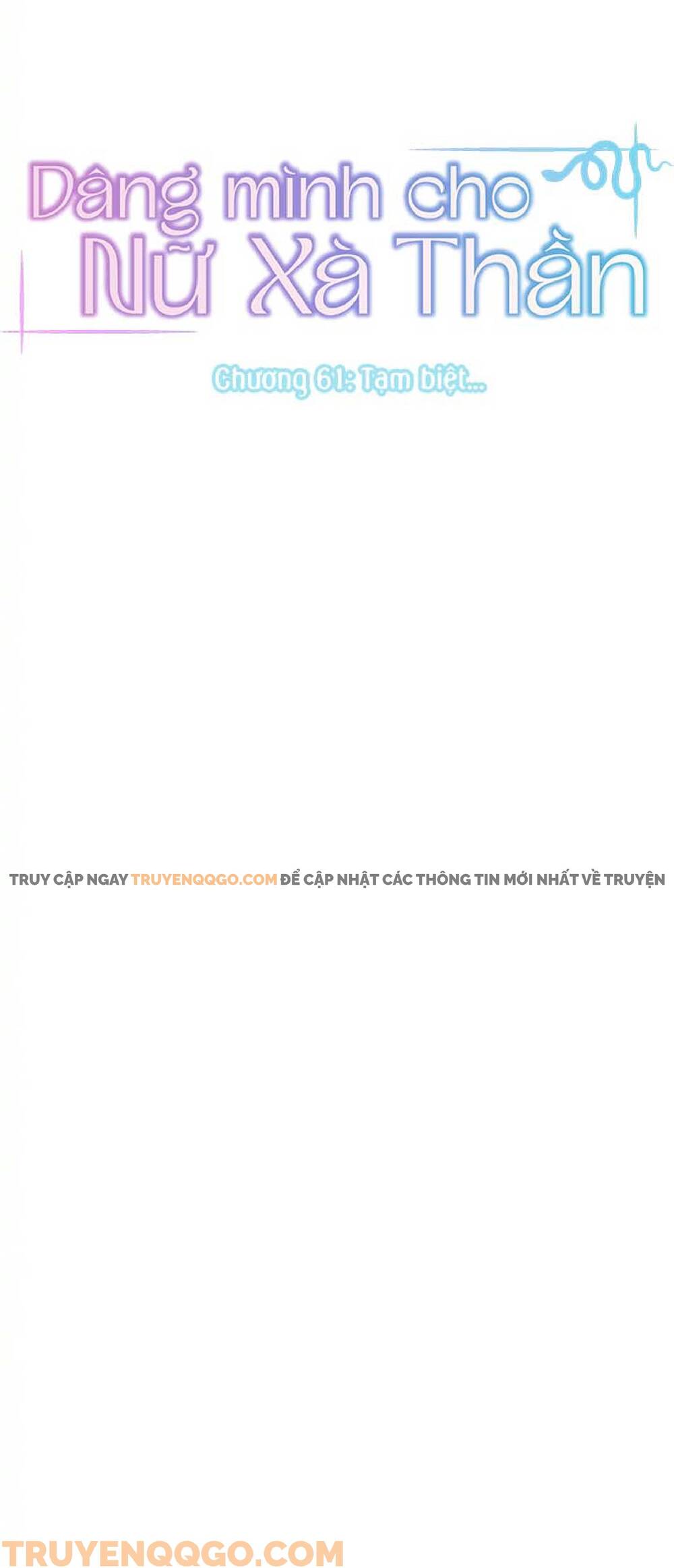 Dâng Mình Cho Nữ Xà Thần Chapter 61 - 5
