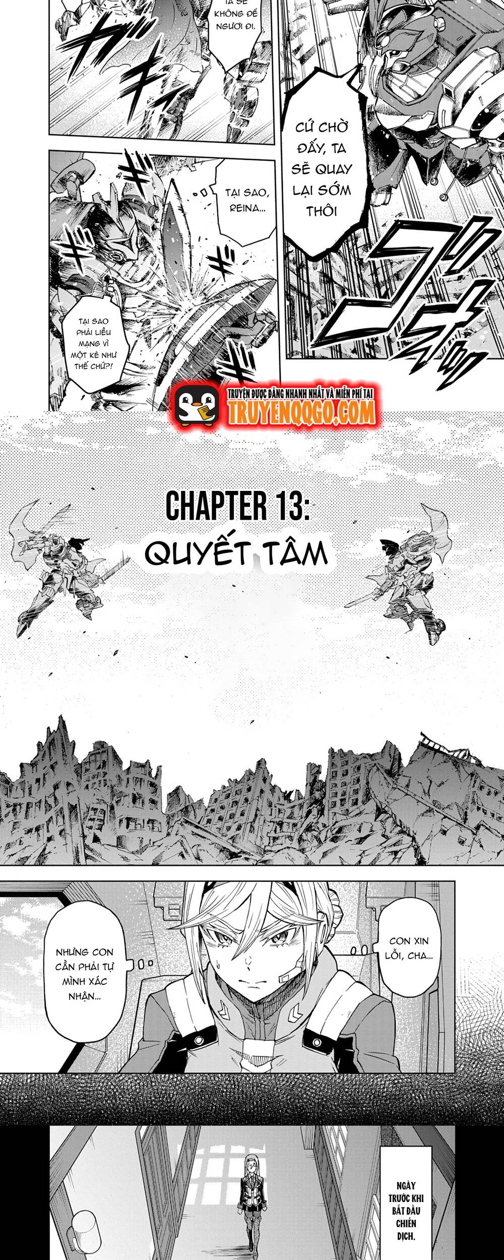 Sekai Saikyou No Kishi Wa, Kanarazu Shinu Heroine Wo Sukuu Tame Isekai Demo Saikyou No Kishi To Naru ~Ryoutei Ni Hana Wo, Ryoute Ni Ken Wo~ Chapter 13 - 1