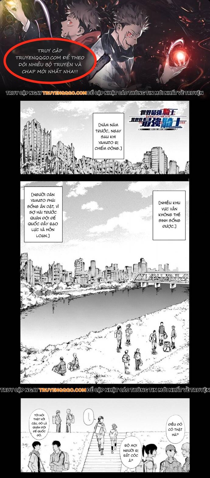 Sekai Saikyou No Kishi Wa, Kanarazu Shinu Heroine Wo Sukuu Tame Isekai Demo Saikyou No Kishi To Naru ~Ryoutei Ni Hana Wo, Ryoute Ni Ken Wo~ Chapter 7 - 1