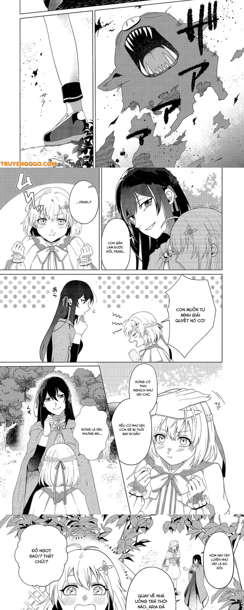 Mori De Seijo O Hirotta Saikyou No Kyuuketsu-Hime ~Musume No Tamenara Kuni De Moassari Horoboshimasu!~ @Comic Chapter 2 - 4