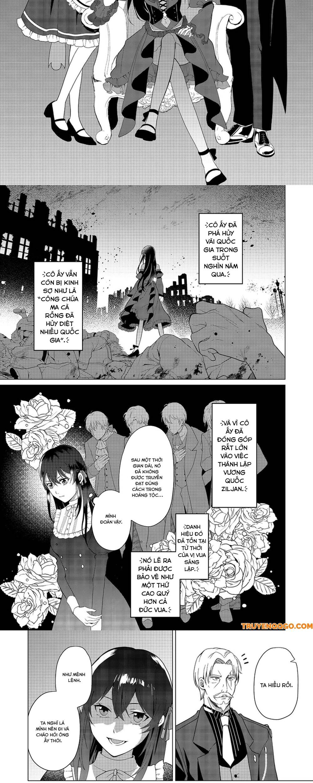 Mori De Seijo O Hirotta Saikyou No Kyuuketsu-Hime ~Musume No Tamenara Kuni De Moassari Horoboshimasu!~ @Comic Chapter 2 - 12