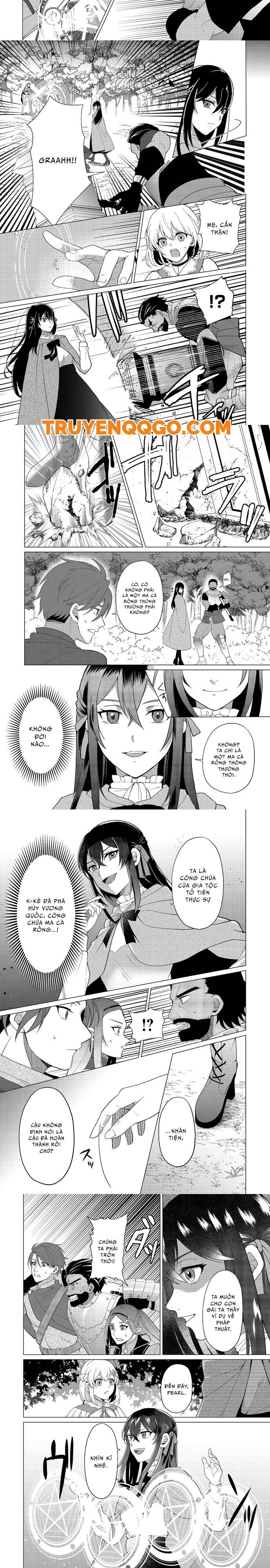 Mori De Seijo O Hirotta Saikyou No Kyuuketsu-Hime ~Musume No Tamenara Kuni De Moassari Horoboshimasu!~ @Comic Chapter 3 - 4