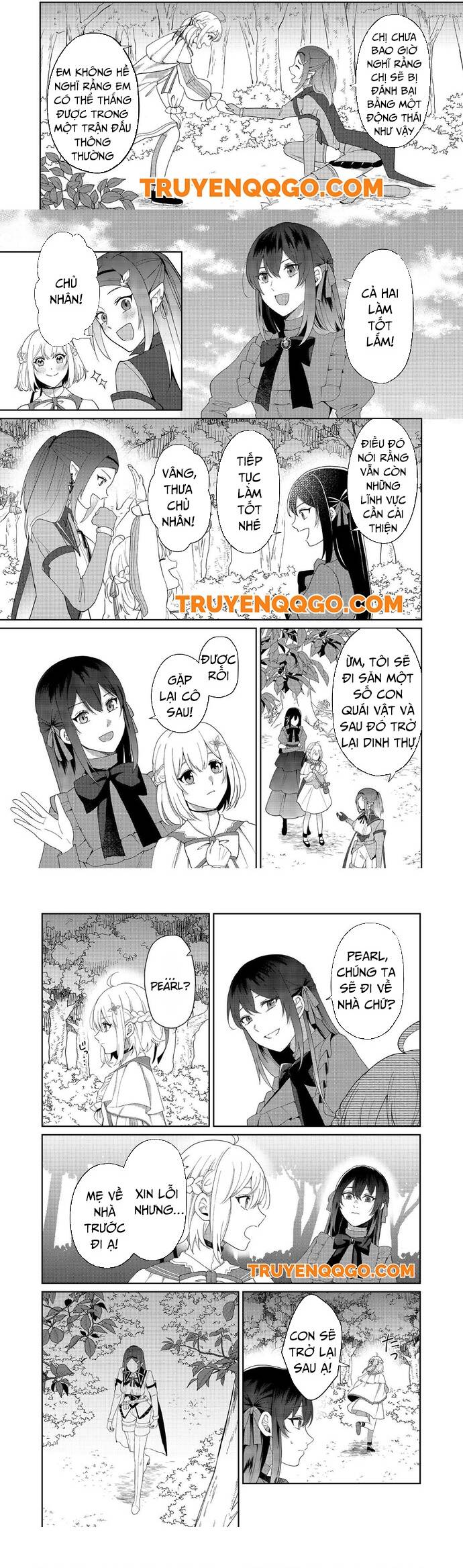 Mori De Seijo O Hirotta Saikyou No Kyuuketsu-Hime ~Musume No Tamenara Kuni De Moassari Horoboshimasu!~ @Comic Chapter 4 - 4