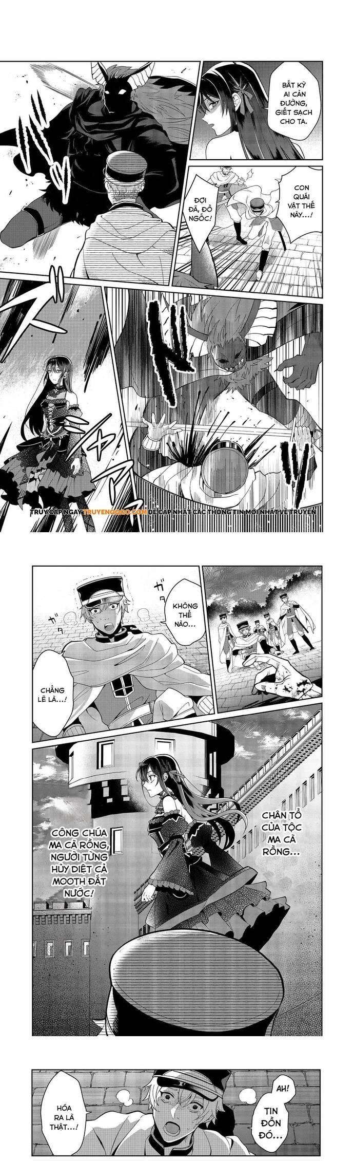 Mori De Seijo O Hirotta Saikyou No Kyuuketsu-Hime ~Musume No Tamenara Kuni De Moassari Horoboshimasu!~ @Comic Chapter 6 - 3